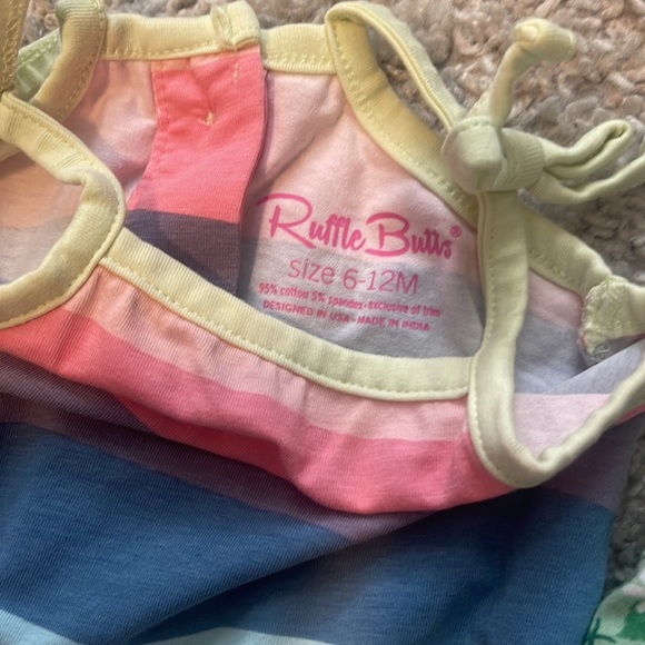 Ruffle Butts Summer Set, 6-12 months - Picture 5 of 7